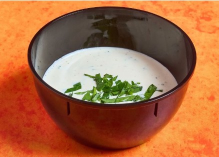 Сливочный соус с зеленью