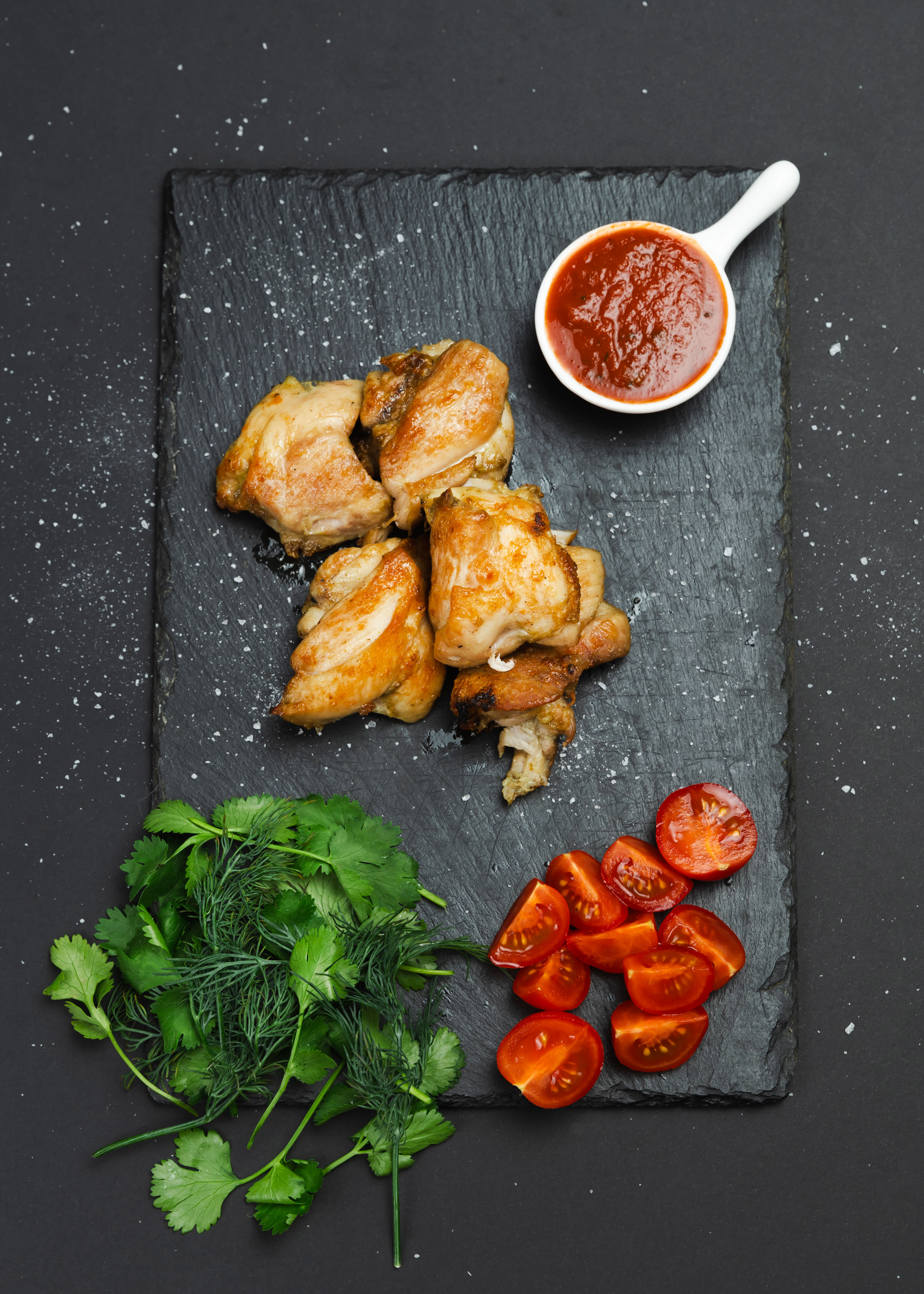 Шашлык из филе куриного бедра