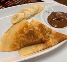 Блинчики с бананом и Нутеллой