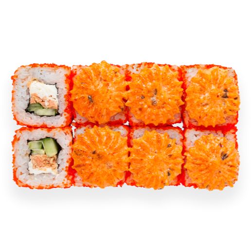 Запеченный с лососем