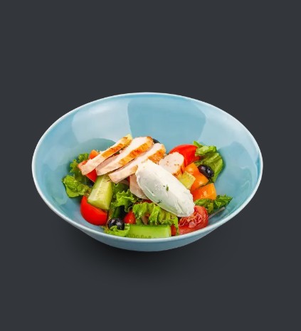 Салат Греческий с курицей