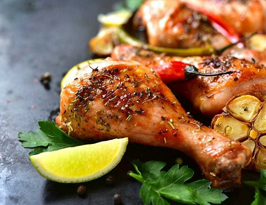 Шашлык из курицы (ассорти)