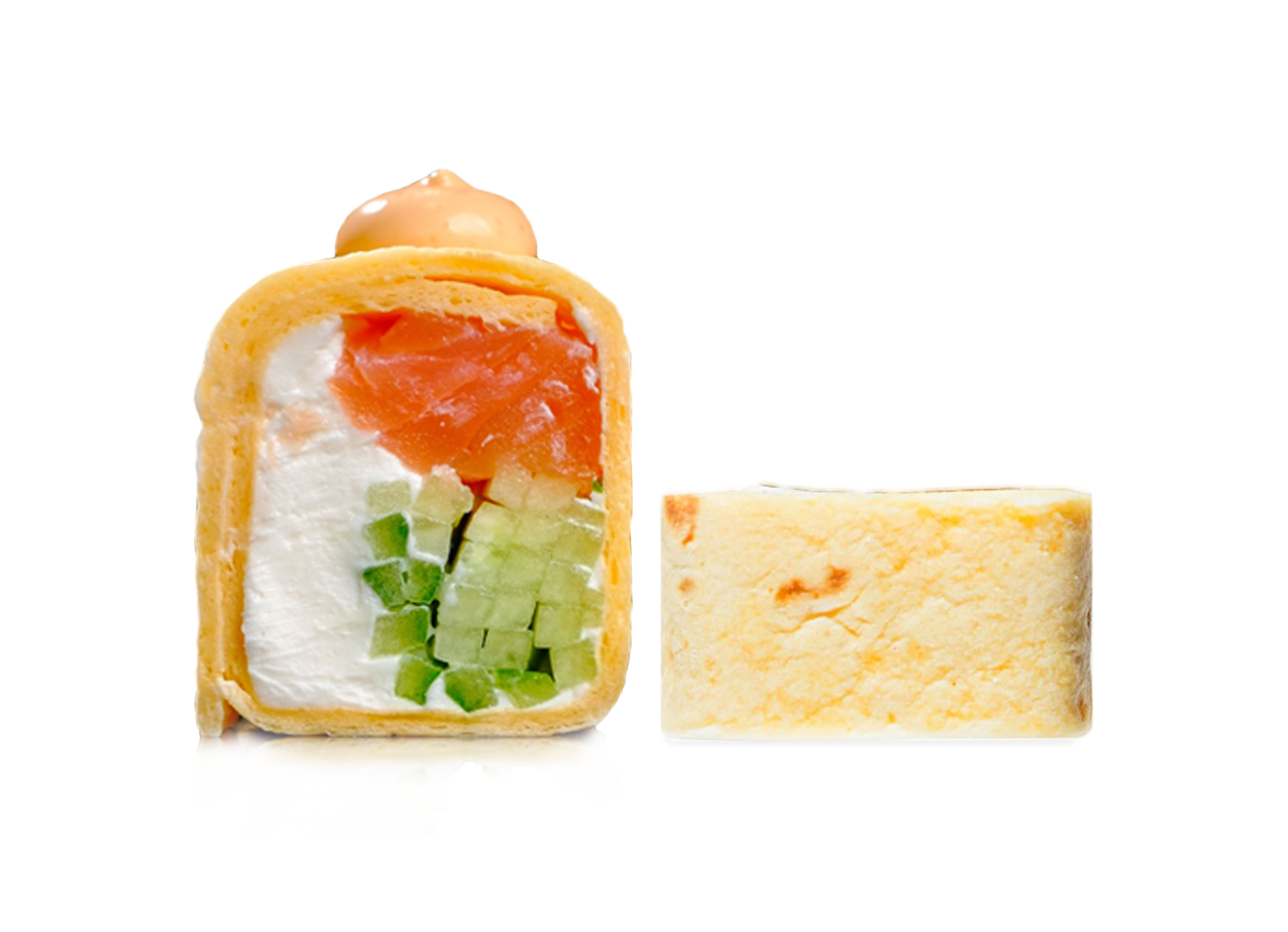 Тортильяс с лососем