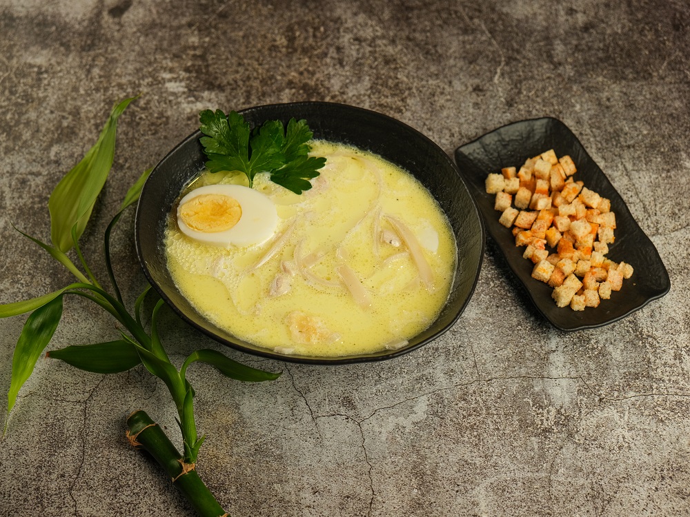 Сливочный с курицей