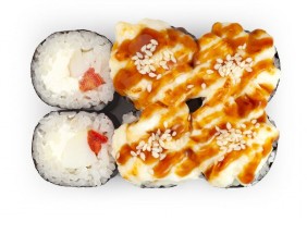 Запечённый с курицей