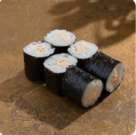 Маки с крабом