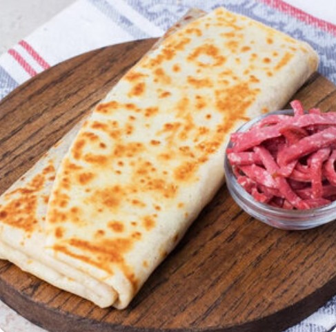 Блинок с копченостями