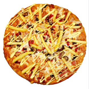 Пицца с картошкой фри