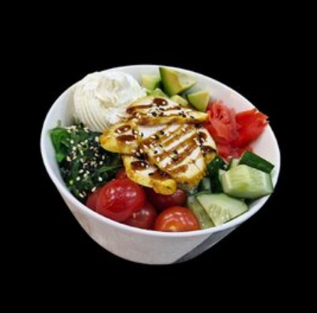 Поке с курицей