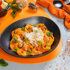 Паста с мидиями (Тальятелле )