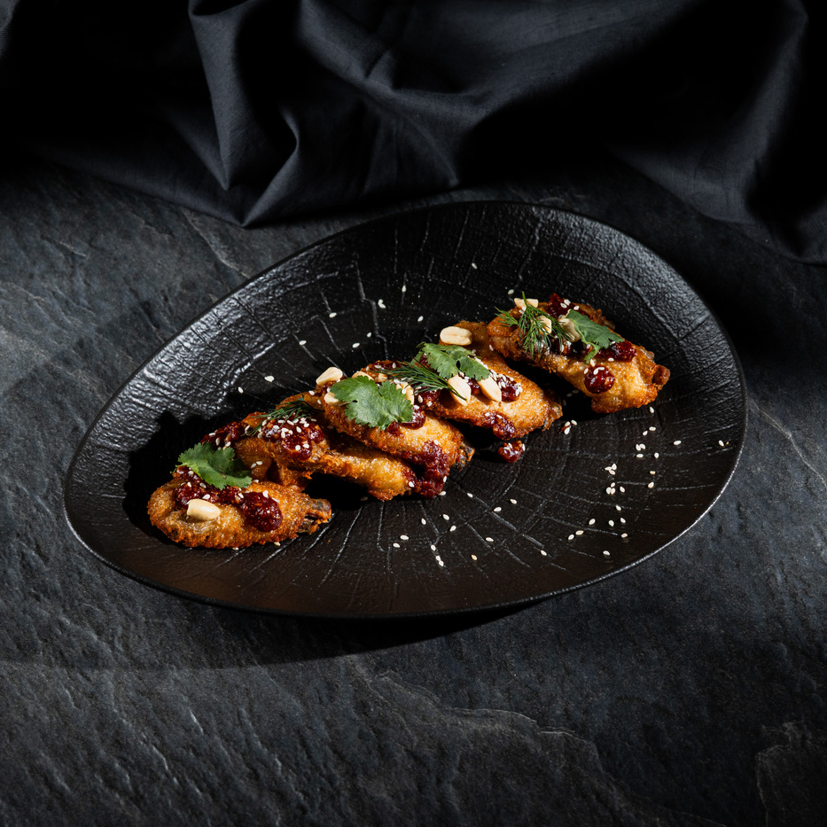 Куриные крылья в азиатском соусе