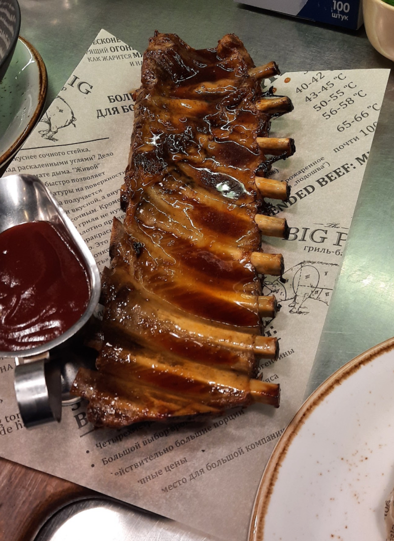 Baby back ribs Jack Daniel's 