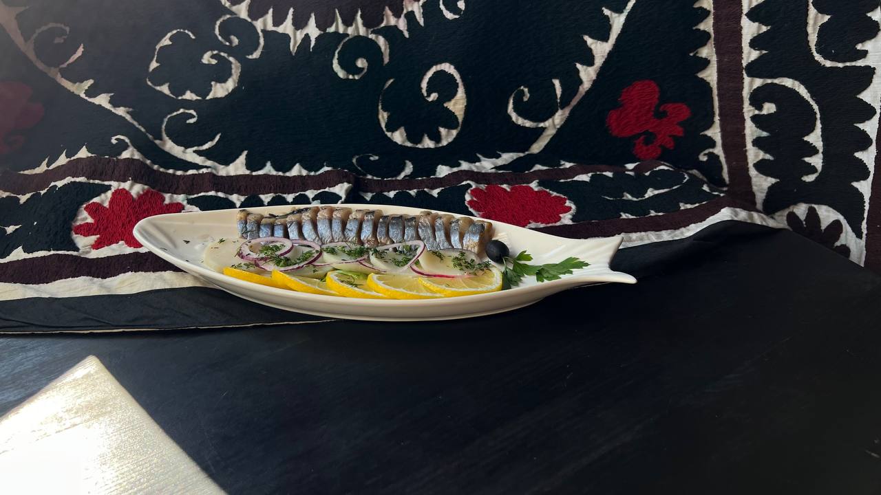 Сельдь с картофелем