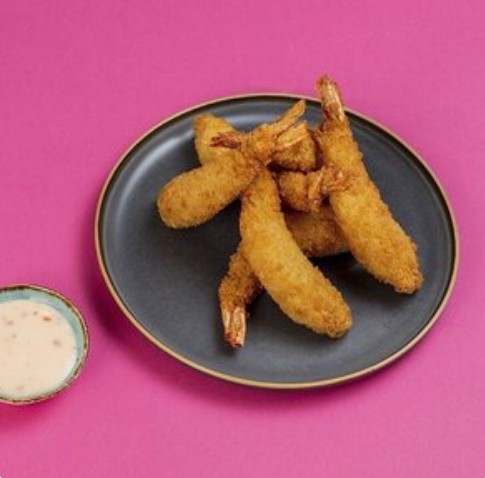 Темпура из королевских креветок