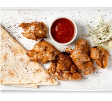 Шашлык из куриного бедра