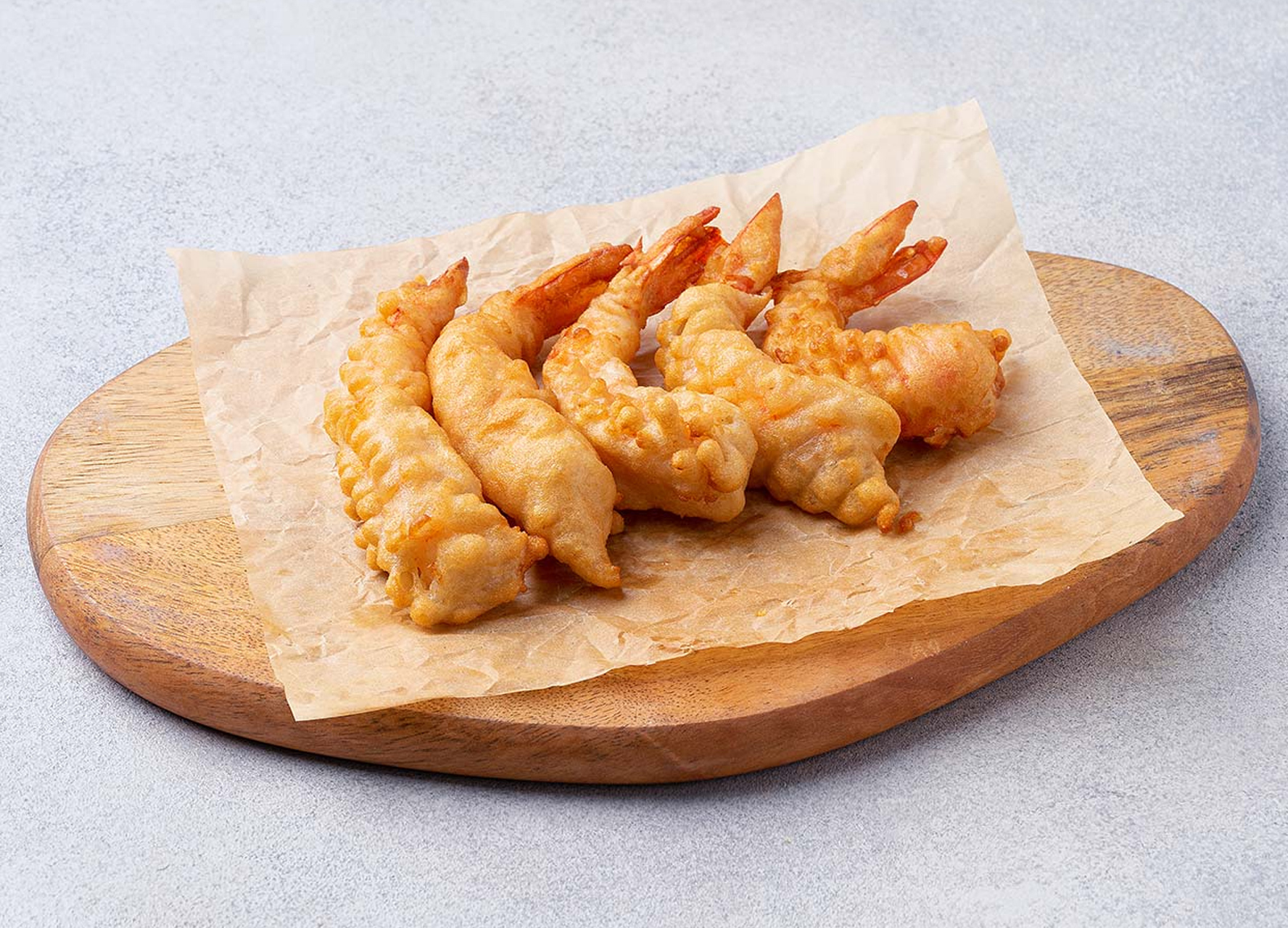 Креветки в кляре