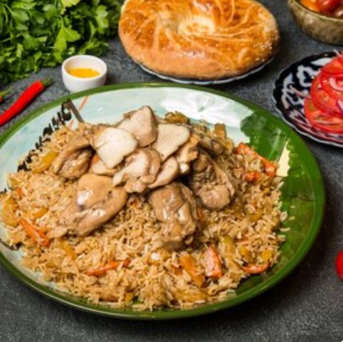 Плов по-арабски с курицей