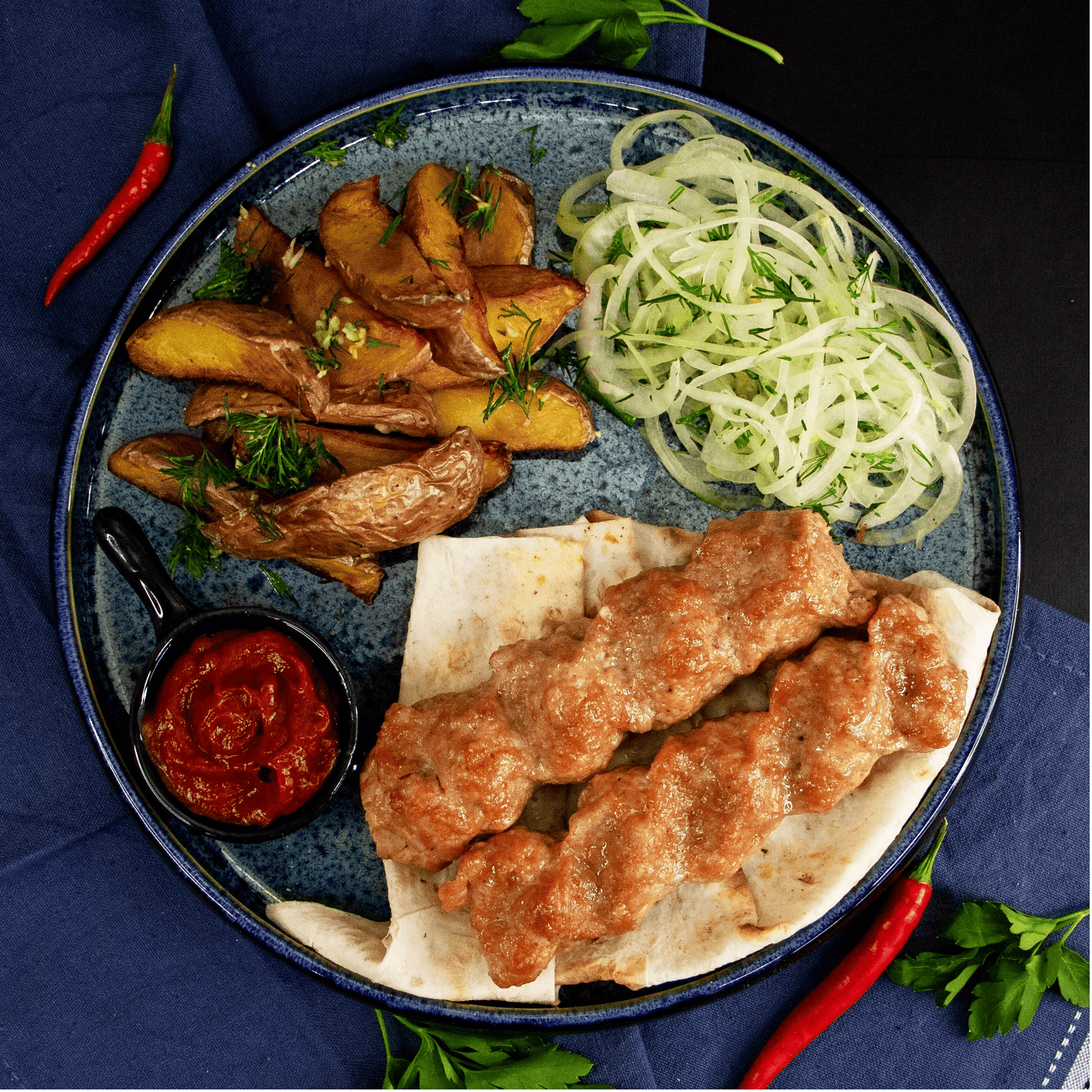 Люля-кебаб из курицы
