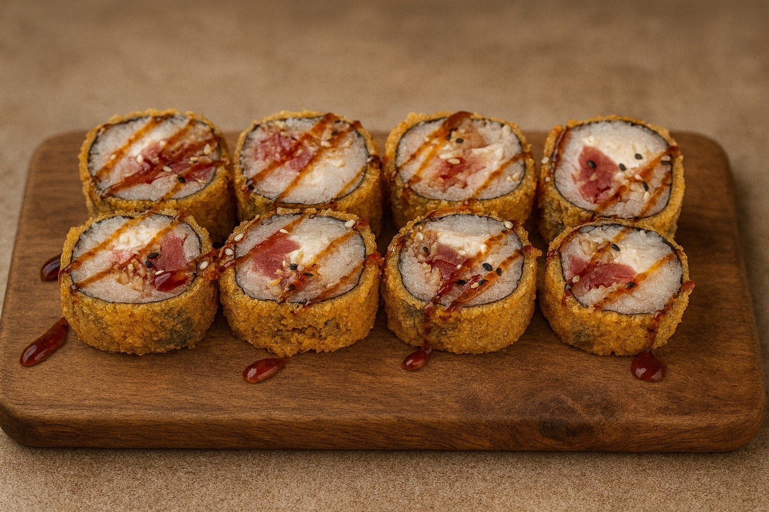 Жареный тунец