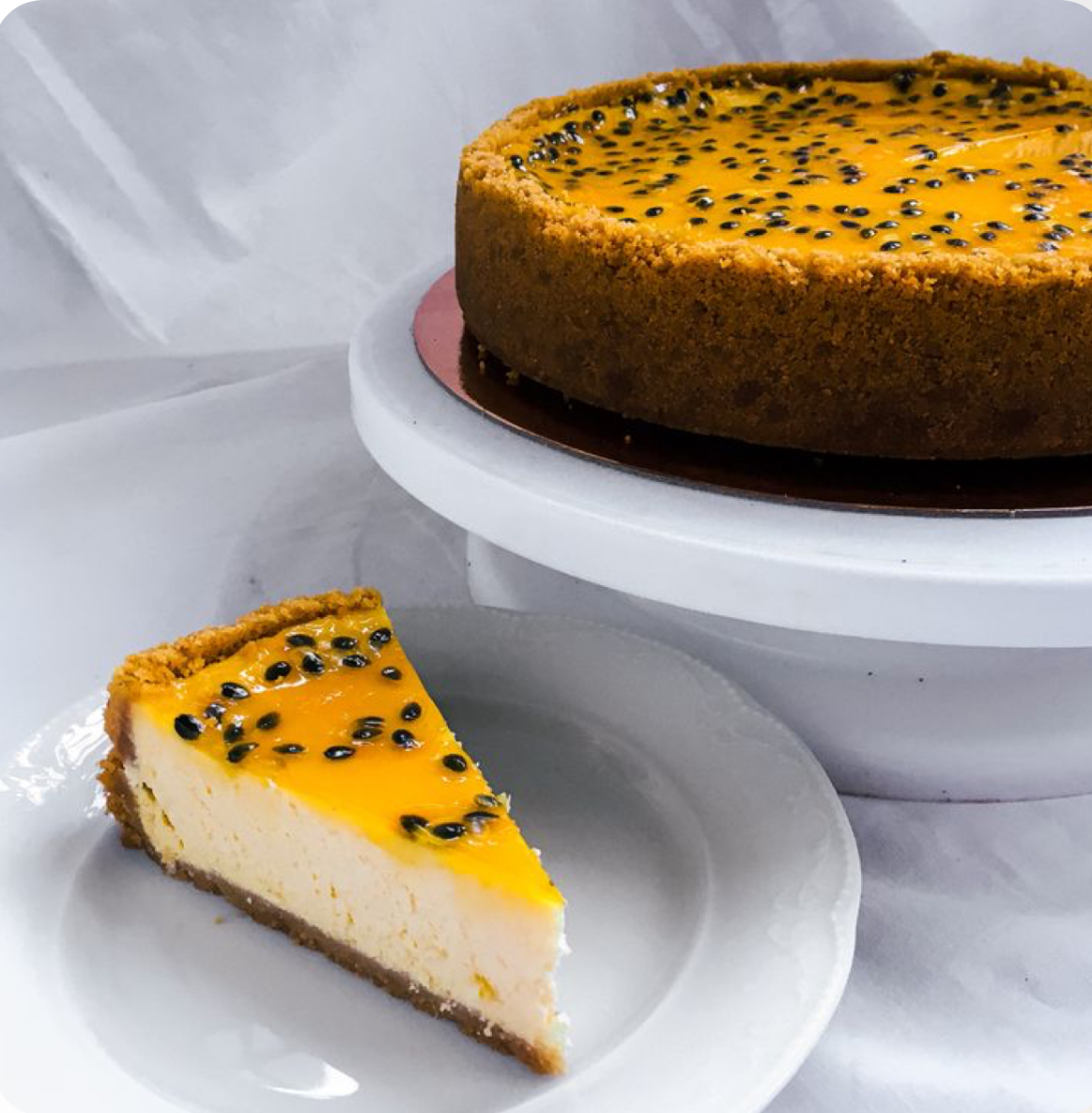 Чизкейк Манго маракуйя 