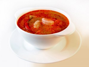 Том-Ям с Креветками с рисом