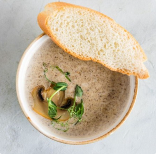 Крем-суп из шампиньонов