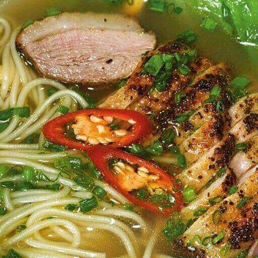 Рамен с куриной грудкой