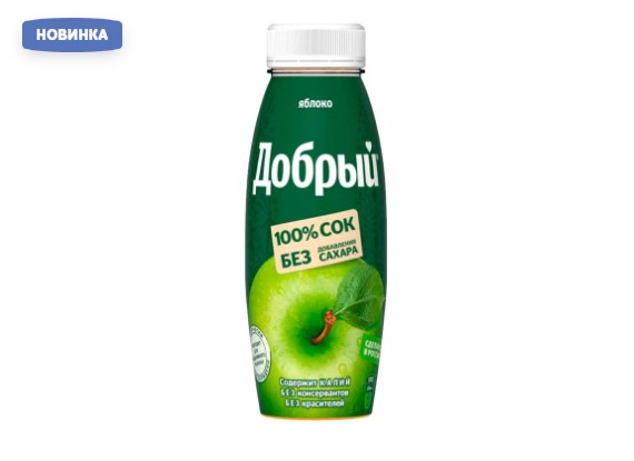 Сок добрый - яблоко 0,3л