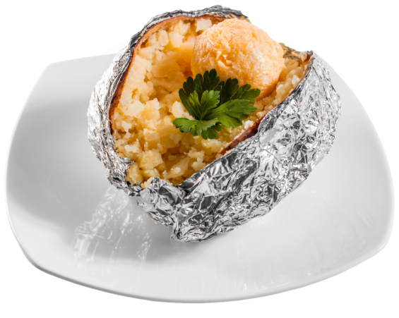 Печеная картошка