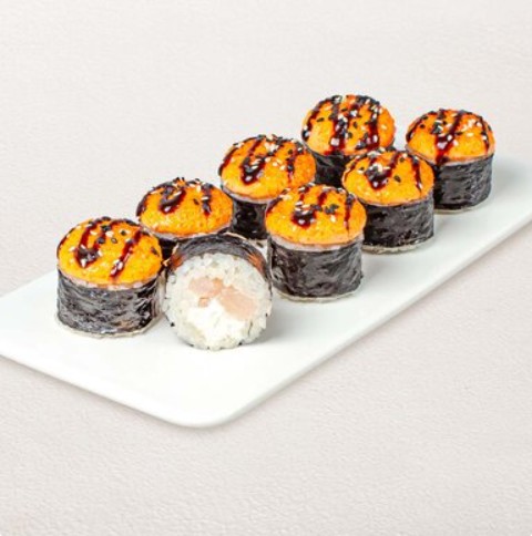 Румяный Xl запеченный ролл