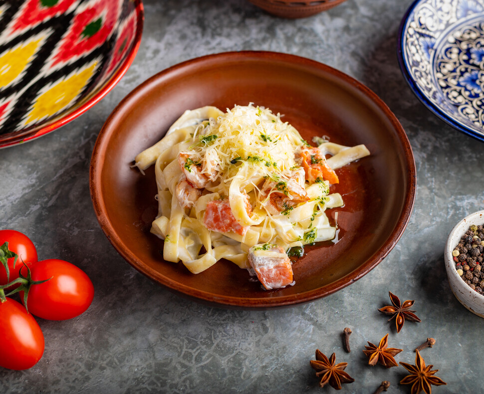 Паста с морепродуктами