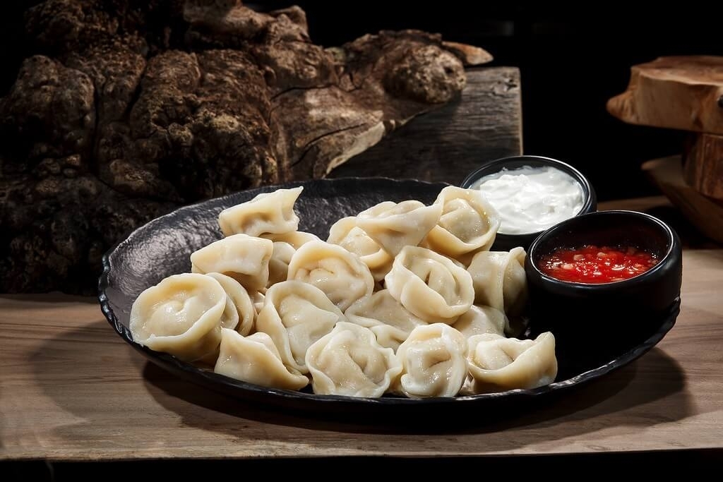 Пельмени с курицей