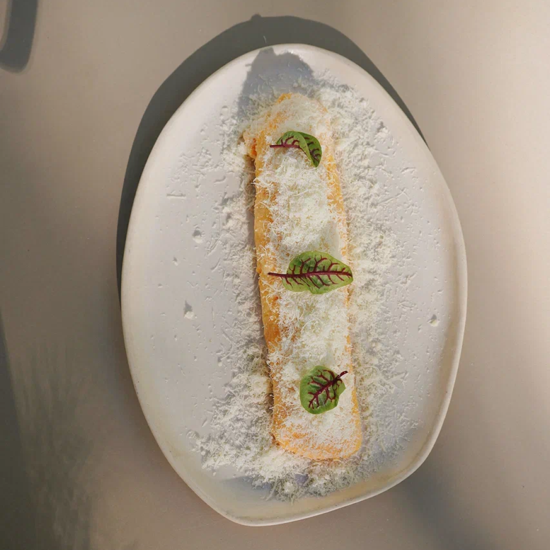 Омлет с пармезаном