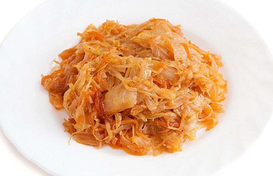 Капуста тушеная