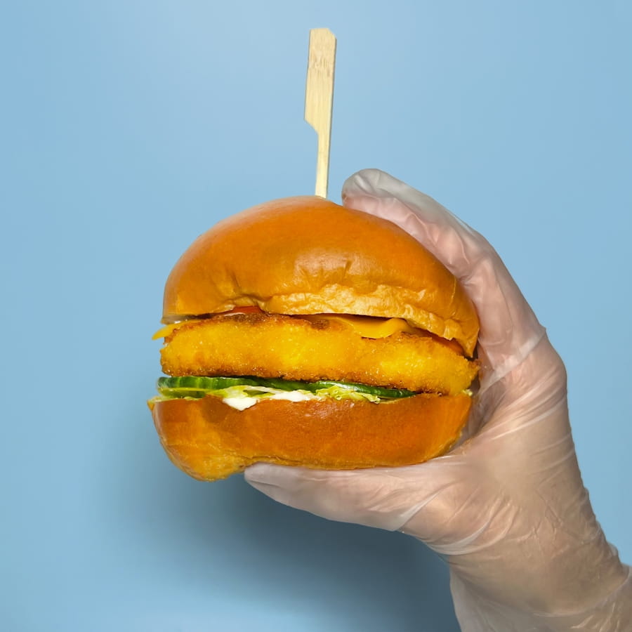 Бургер с курицей