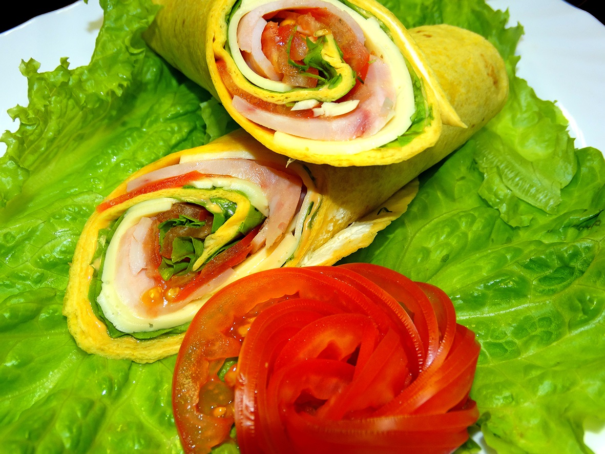 Сэндвич с ветчиной