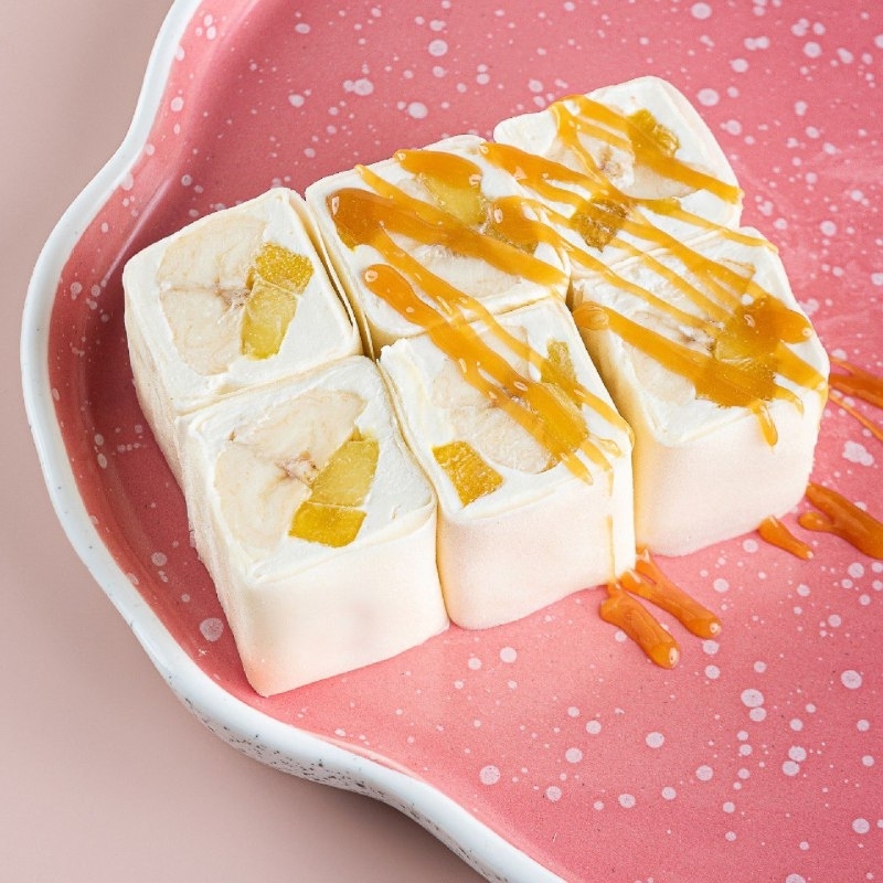 Сладкий ролл Банан-ананас