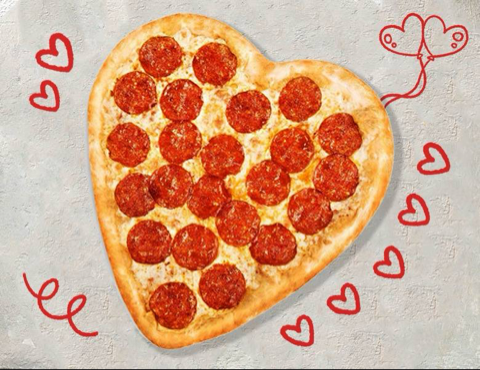 Пицца Валентинка