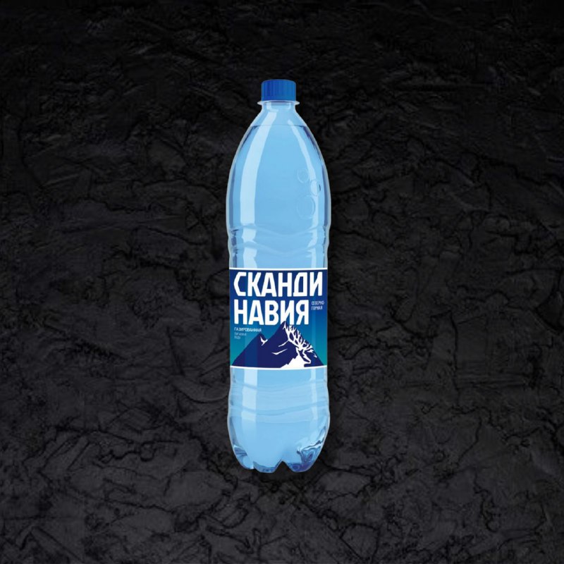 Вода газированная 0,5 л