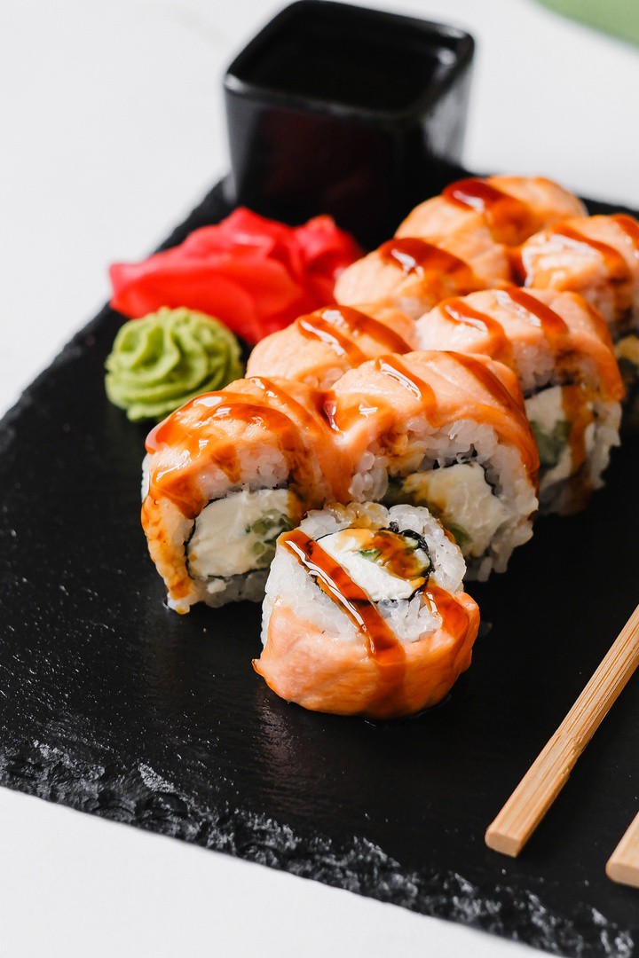 Запеченная филадельфия.