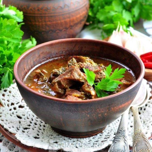 Чакапули с бараниной классический