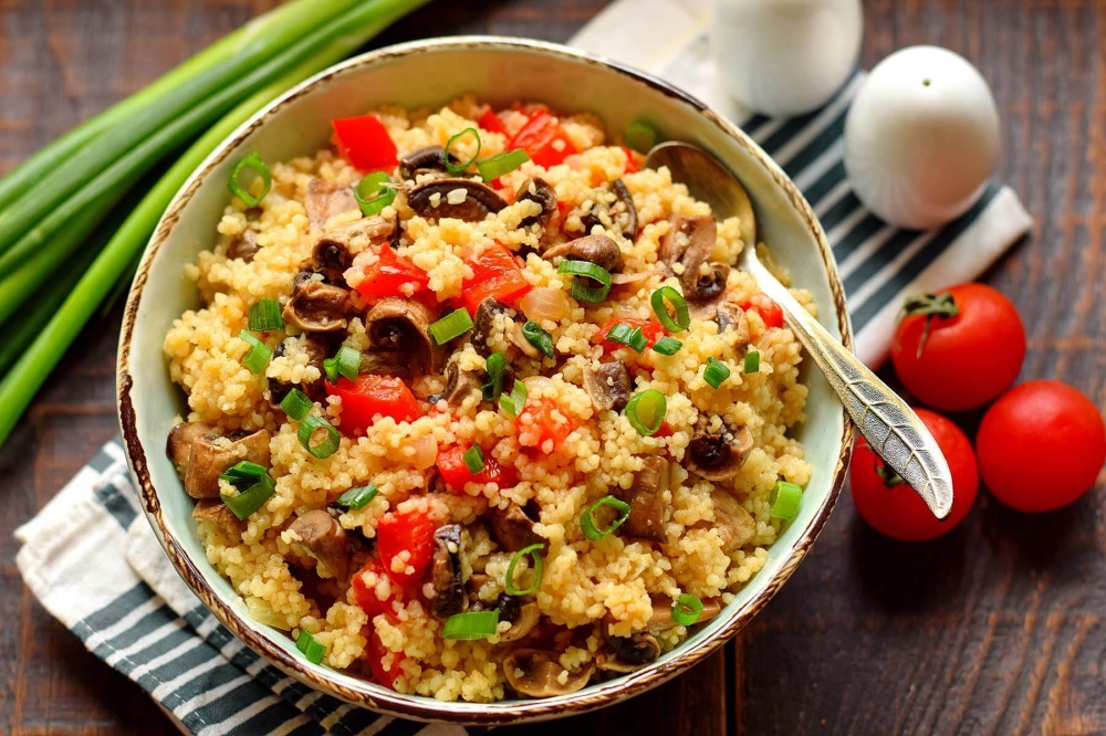 Кускус с овощами
