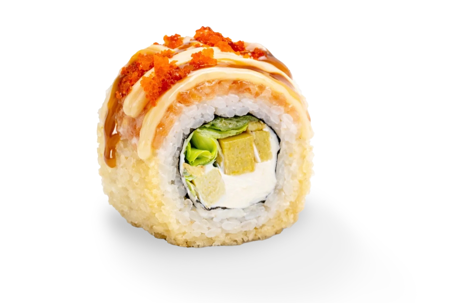 Кранч ролл с лососем