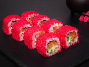 Калифорния С Лососем половина (4 шт.)