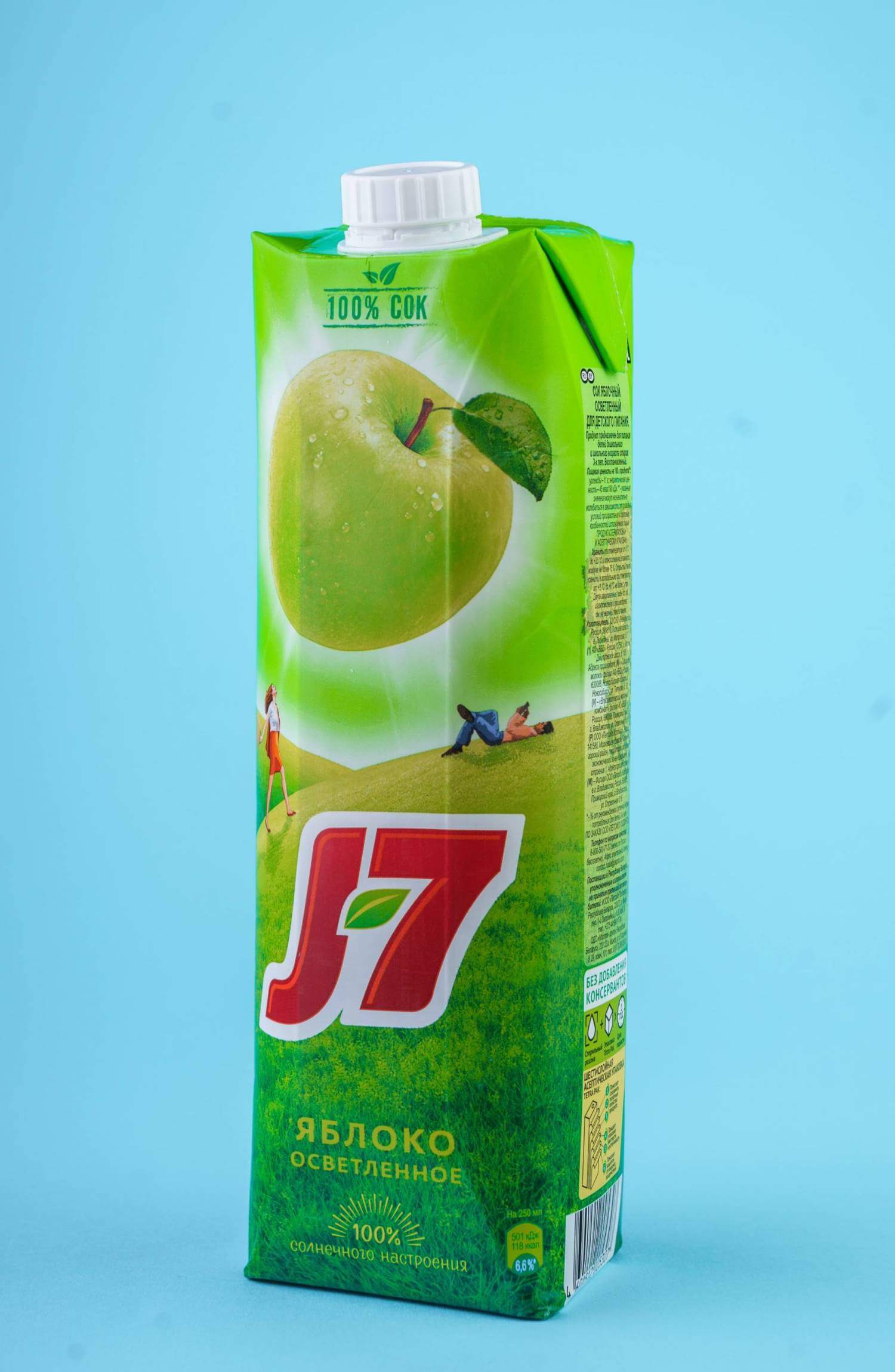 J7 яблоко 1 л
