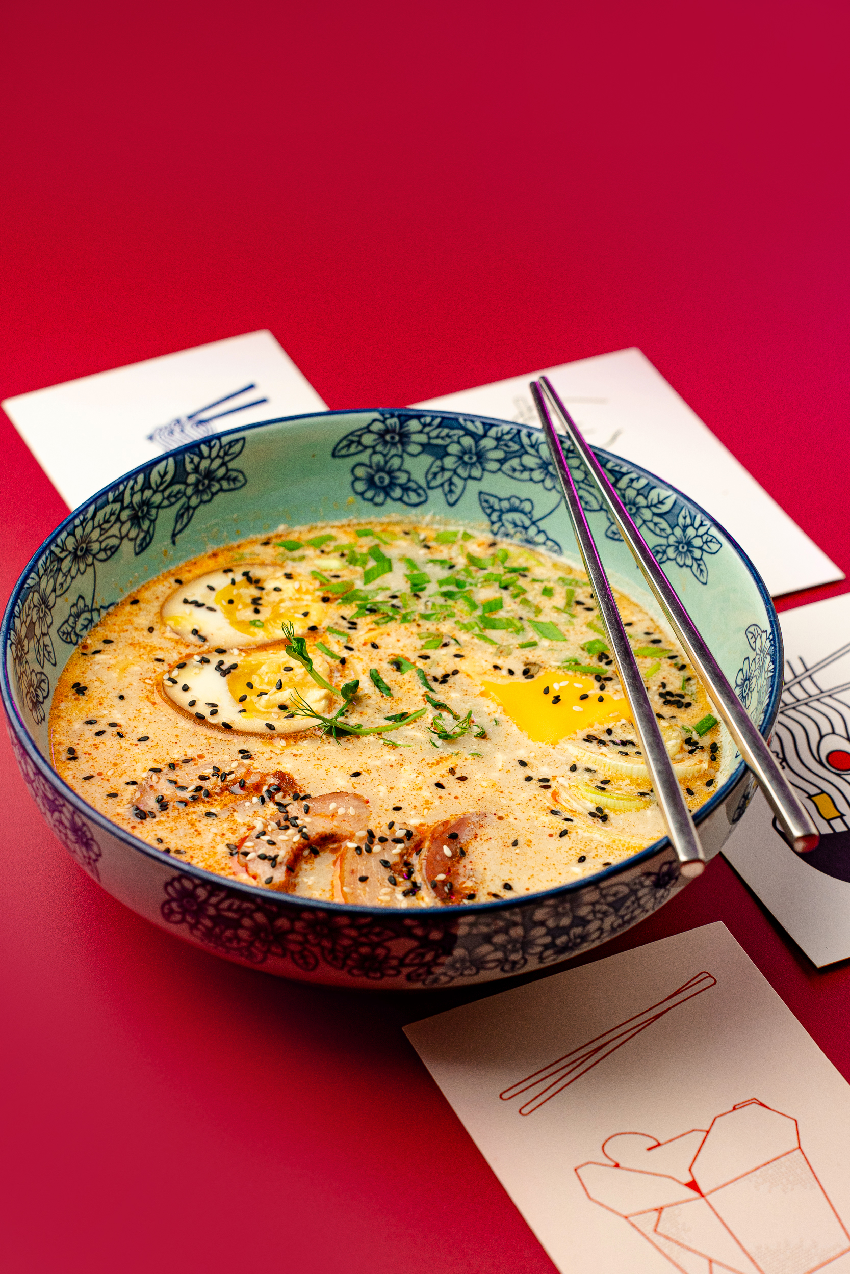 Сырный рамен