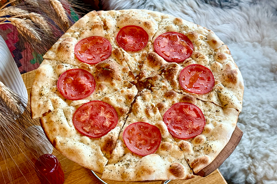 Фокачча с томатами