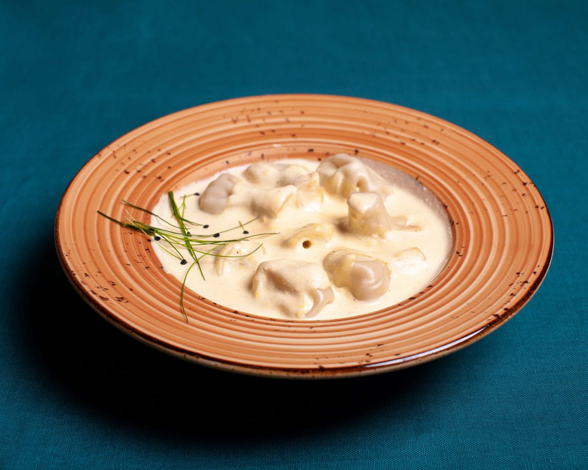 Хинкали с курицей мини