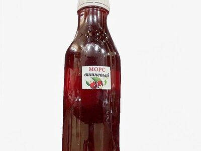 Морс ягодный собственного производства вишневый 500 мл