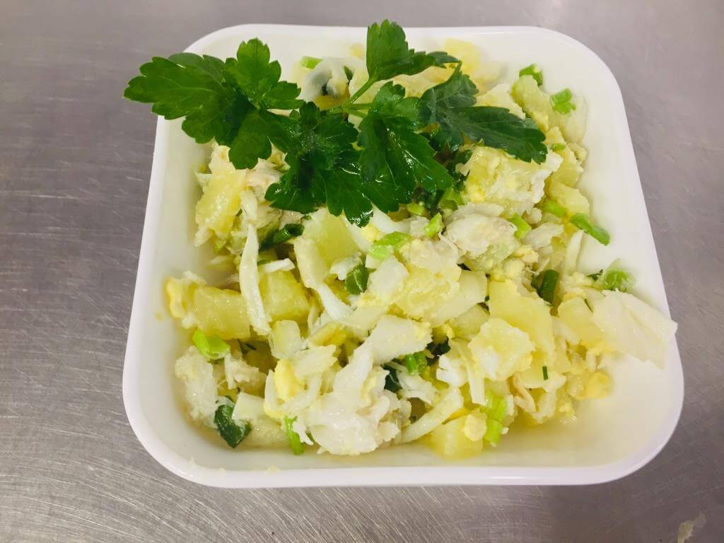 Салат Архангельский из трески